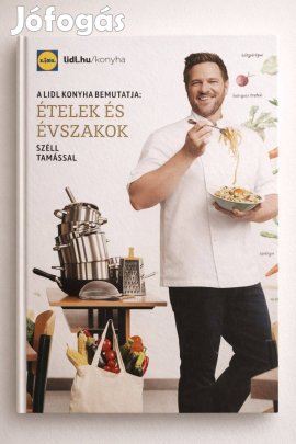 Lidl szakácskönyv csomag 3 db új, színes receptkönyv ajándéknak is