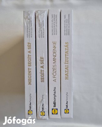 Lidl szakácskönyv új fóliás a01