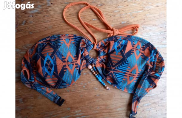Lidl színes etno mintás bikinifelső S-es