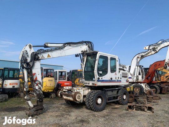 Liebherr A900C ZW Litronic vasutas kotró