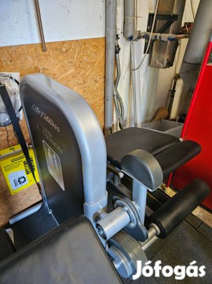 Life fitness lábhajlító kondigé , állítható szallagos súllyal
