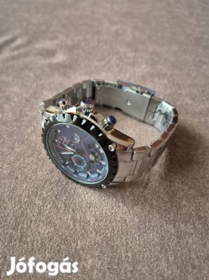 Lige MEN Silver BLUE karóra Akció !