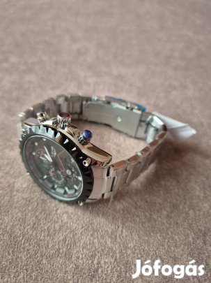 Lige MEN Silver Black karóra Akció !