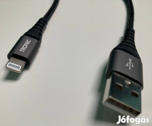 Lightning - USB A töltő- és adatkábel (3.000 Ft)