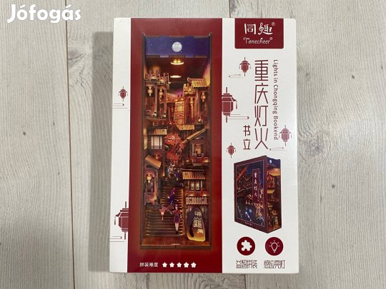 Lights in Chongqing DIY könyvtámasz készlet bontatlan