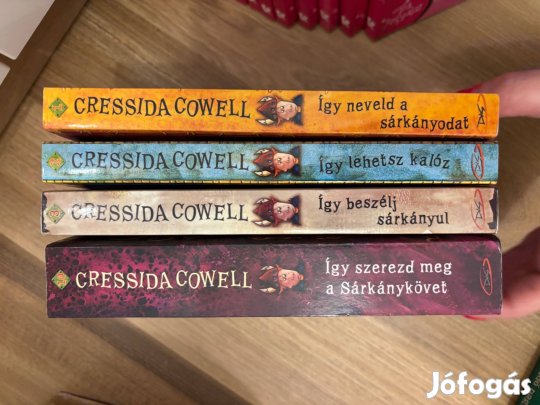 Lígy neveld a sárkányodat könyvcsomag 4 db