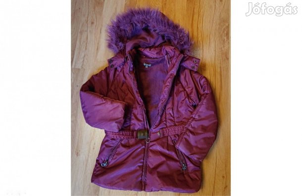Lila dzseki / kabát 122-es méretben