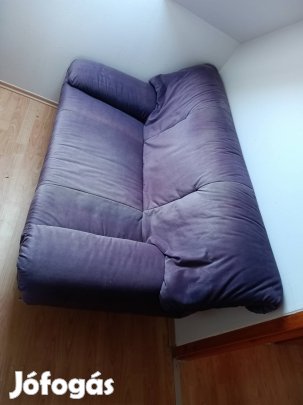 Lila fotel és 2 személyes kanapé