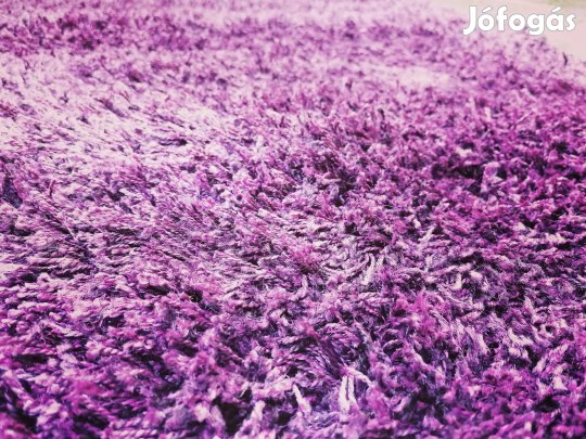 Lila hosszú szálú szőnyeg eladó eredeti csomagolásában csak