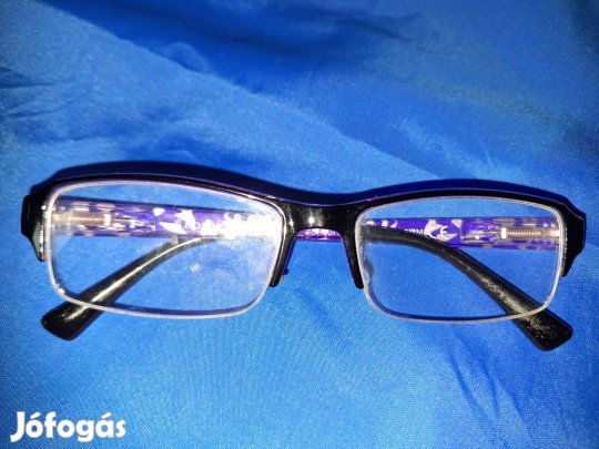 Lila keretes női olvasó szemüveg ( 1.5-ös )