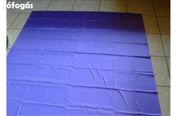 Lila szatén selyem anyag 150 x 140 cm - Új