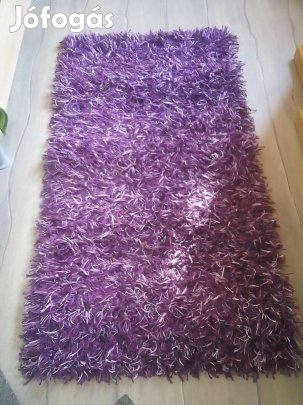 Lila színű Shaggy szőnyeg 140x70 cm