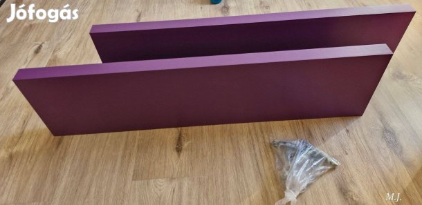 Lila színű lebegőpolc