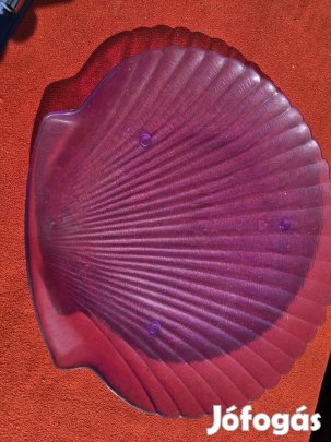 Lila színű műanyag kinaló tálca eladó