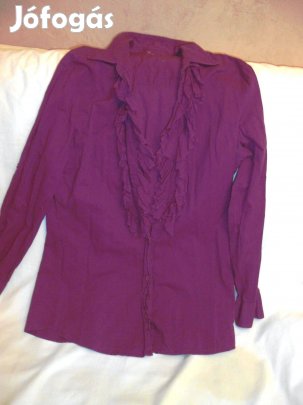 Lila zsabós ing 38-40-es