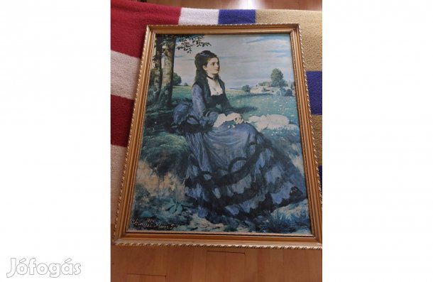 Lilaruhás festmény " másolat "