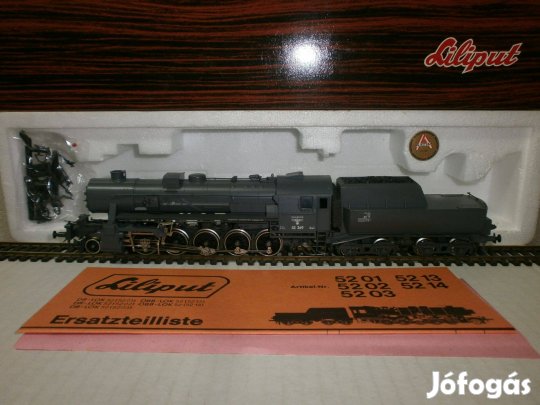 Liliput 52.01 - DRG /DRB - BR 52 WW II - gőzmozdony - H0