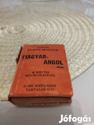 Liliput angol magyar szótár.
