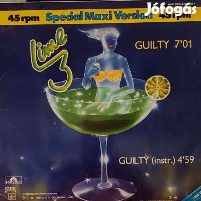 Lime - Guilty 12" maxi lemez