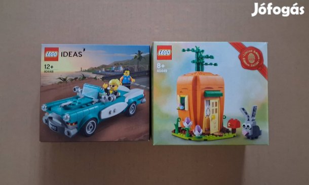 Limitált 40449 Répaház + 40448 Ideas Veterán jármű Creator