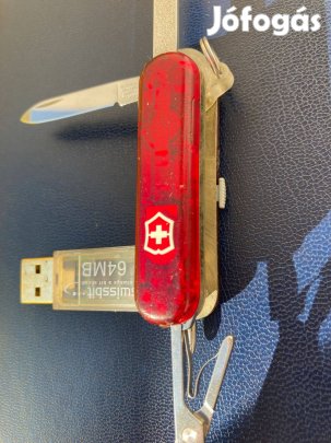 Limitált Victorinox Swissbit többfunkciós zsebkés svájcibicska 64Mb