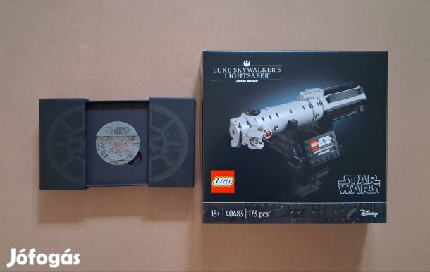 Limitált, bontatlan Star Wars LEGO 40483 + 5008818 utánvét