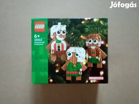 Limitált, új Karácsonyi LEGO 40642 Mézeskalács díszek Iconic Disney u