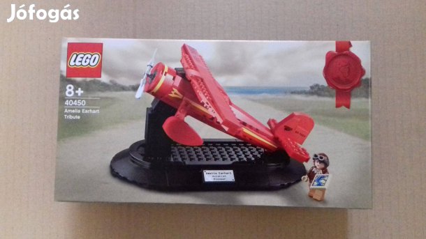 Limitált, új LEGO 40450 Tisztelgés Amelie Earhart előtt Creator Ideas