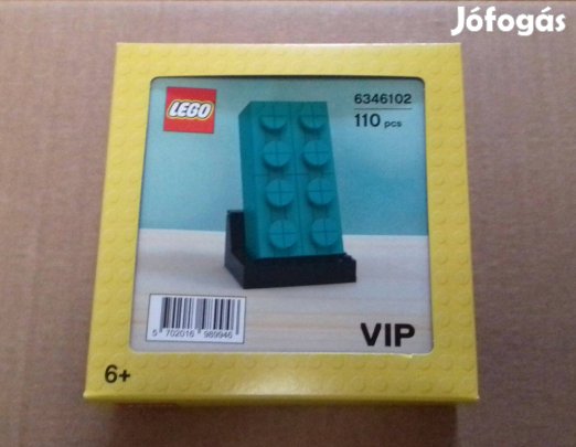 Limitált, új LEGO 6346102 Építhető türkízkék kocka Creator Friends Art
