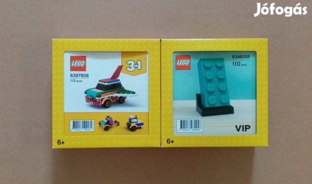 Limitált, új LEGO 6346102 + 6387808 Repülő autó Creator City Ideas utá