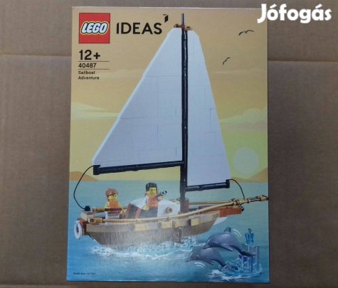 Limitált, új LEGO Ideas 40487 Vitorláskaland Creator City Friends után