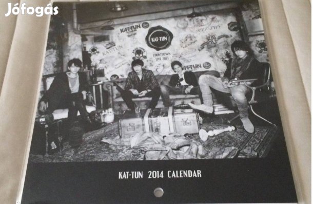 Limitált fénykép / ázsia japán pop rock jpop jrock KAT-TUN naptár (2)
