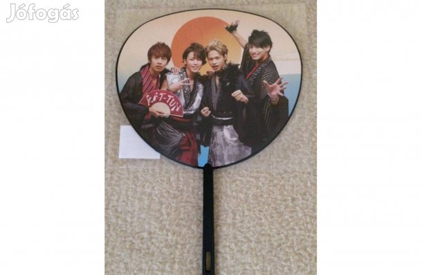 Limitált legyező / ázsia japán pop rock jpop jrock KAT-TUN koncert