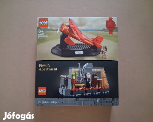 Limitált új LEGO 40450 Amelia + 40579 Eiffel Icons utánvét