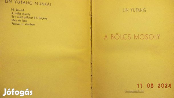 Lin Yutang: A bölcs mosoly