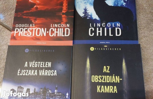 Lincoln Child könyvek