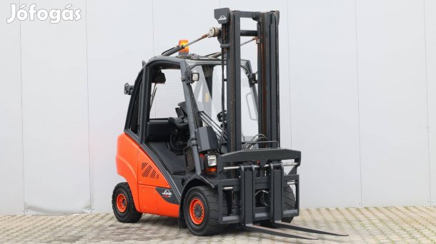 Linde H30D-02 3 tonnás dízel targonca