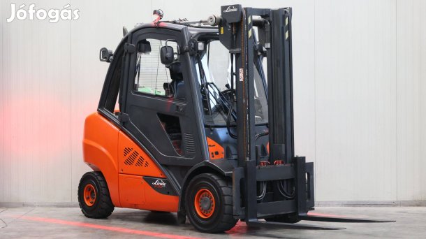 Linde H35T 3,5 tonnás gázos targonca