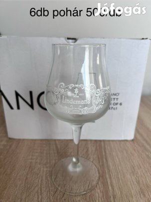 Lindens poharak 6 darab