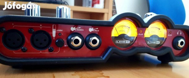 Line6 Toneport UX2 USB külső hangkártya interfész