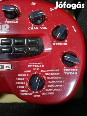 Line-6 digitális effekt processzor újszerű állapotban