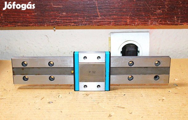 Lineáris tengely vezető sín kocsival csúszkával Iko ( 7340 )