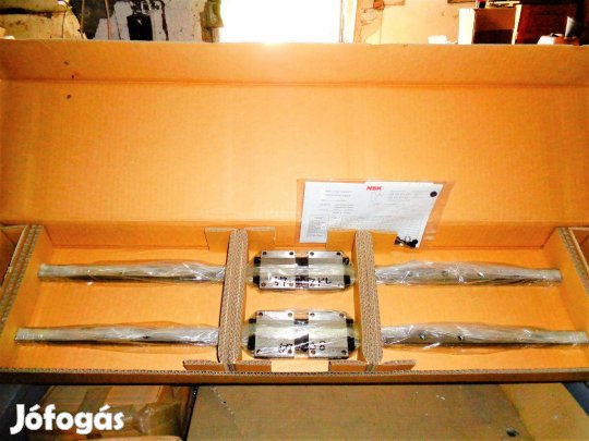 Lineáris tengely vezető sín kocsival csúszkával új NSK ( 6425 )