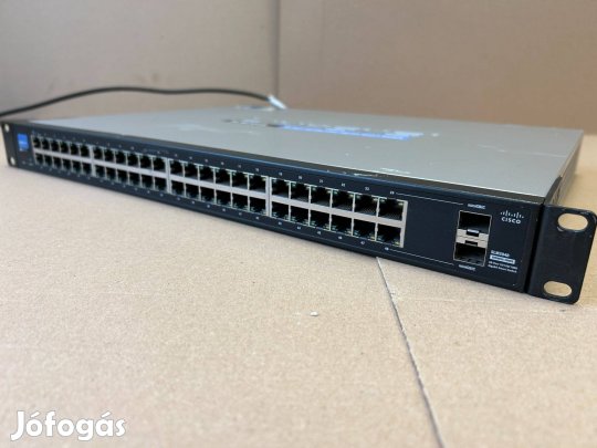 Linksys Cisco SLM2048 48 portos gigabites smart switch