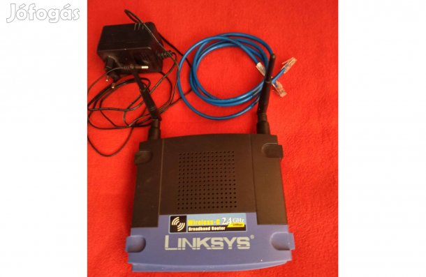Linksys vezeték nélküli router 2,4 GHz 54 Mbps
