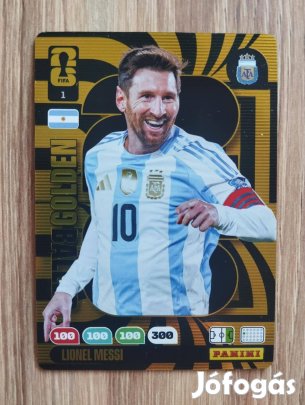 Lionel Messi (Argentína) World Cup 2026 Golden Baller focis kártya