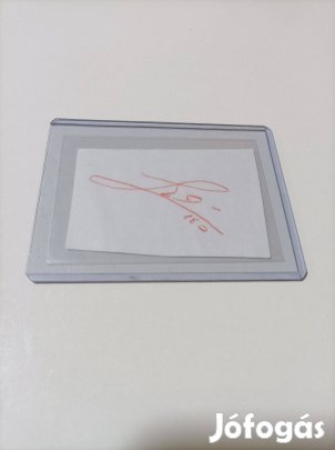 Lionel Messi (Barcelona) aláírás