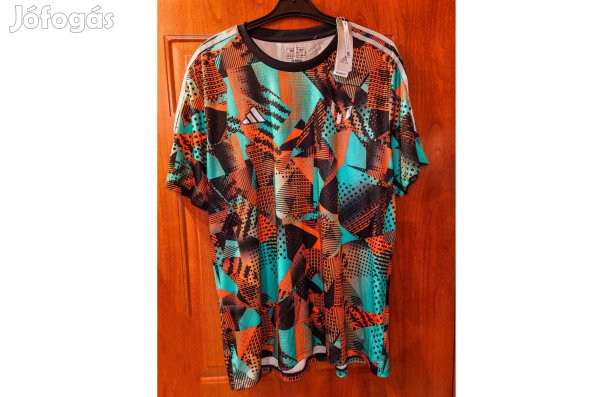 Lionel Messi színes eredeti új címkés adidas mez-póló (2XL)