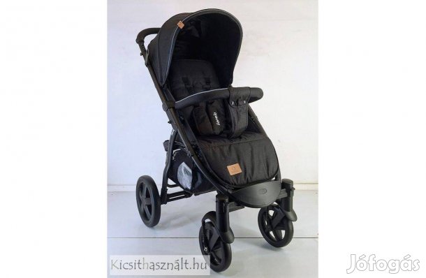 Lionelo Annet Plus sport babakocsi - Black Carbon