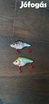 Lipless vertical wobbler műcsali